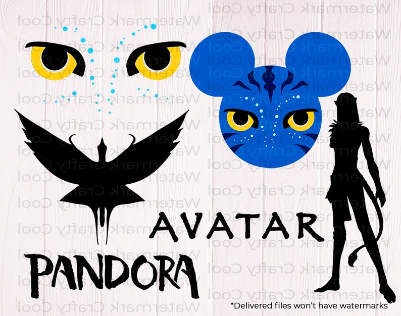 Avatar SVG bundle Pandora world svg Pandora avatar svg | Etsy