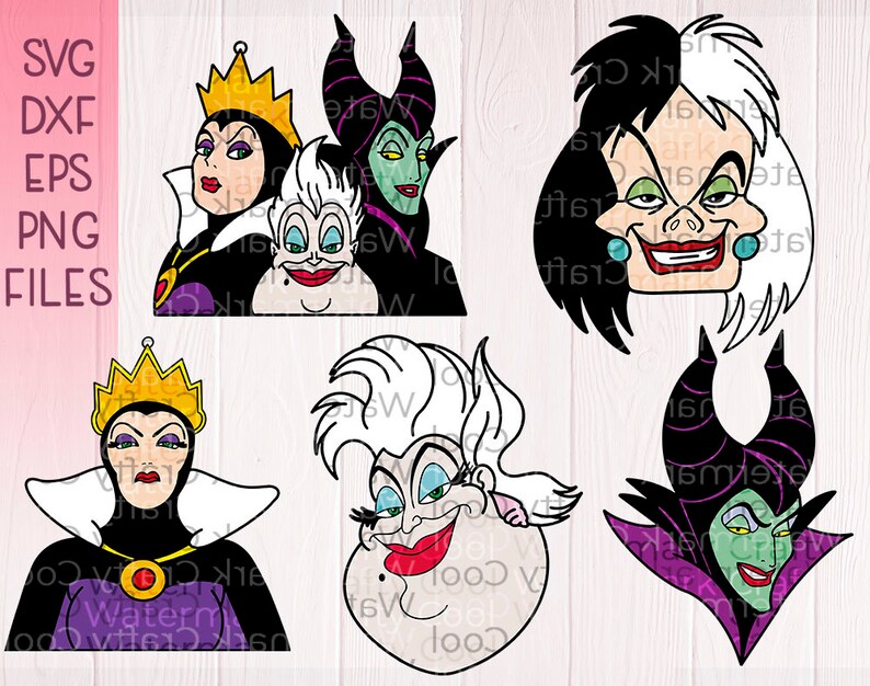Free Free 332 Disney Villains Svg SVG PNG EPS DXF File