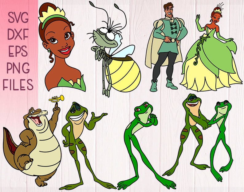 Download Princess And The Frog SVG bundle Princess And The Frog SVG ...