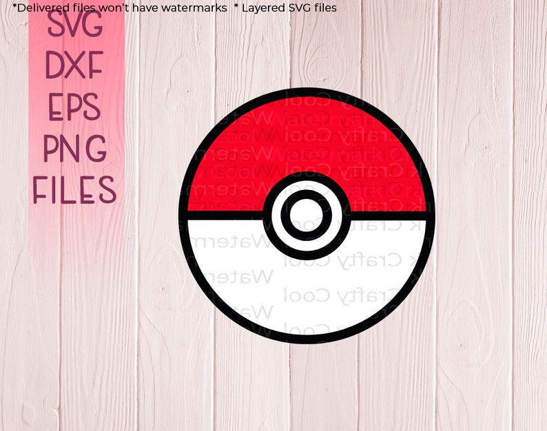 Download Pokeball SVG bundle Pokemon clipart cutfiles dxf eps png ...