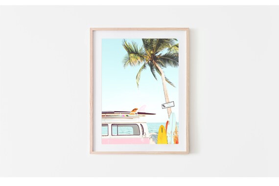 Print Vintage Surf Wall Art INSTANT DOWNLOAD Digital Print | Etsy