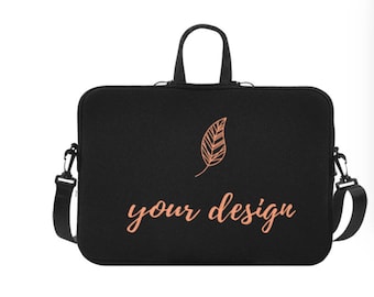 Housse personnalisée pour ordinateur portable - Macbook Pro 12 « 13 » 15 » 17 » Case - Custom Picture Laptop Case - Sac pour ordinateur portable - Macbook Photo Bag - Text Bag