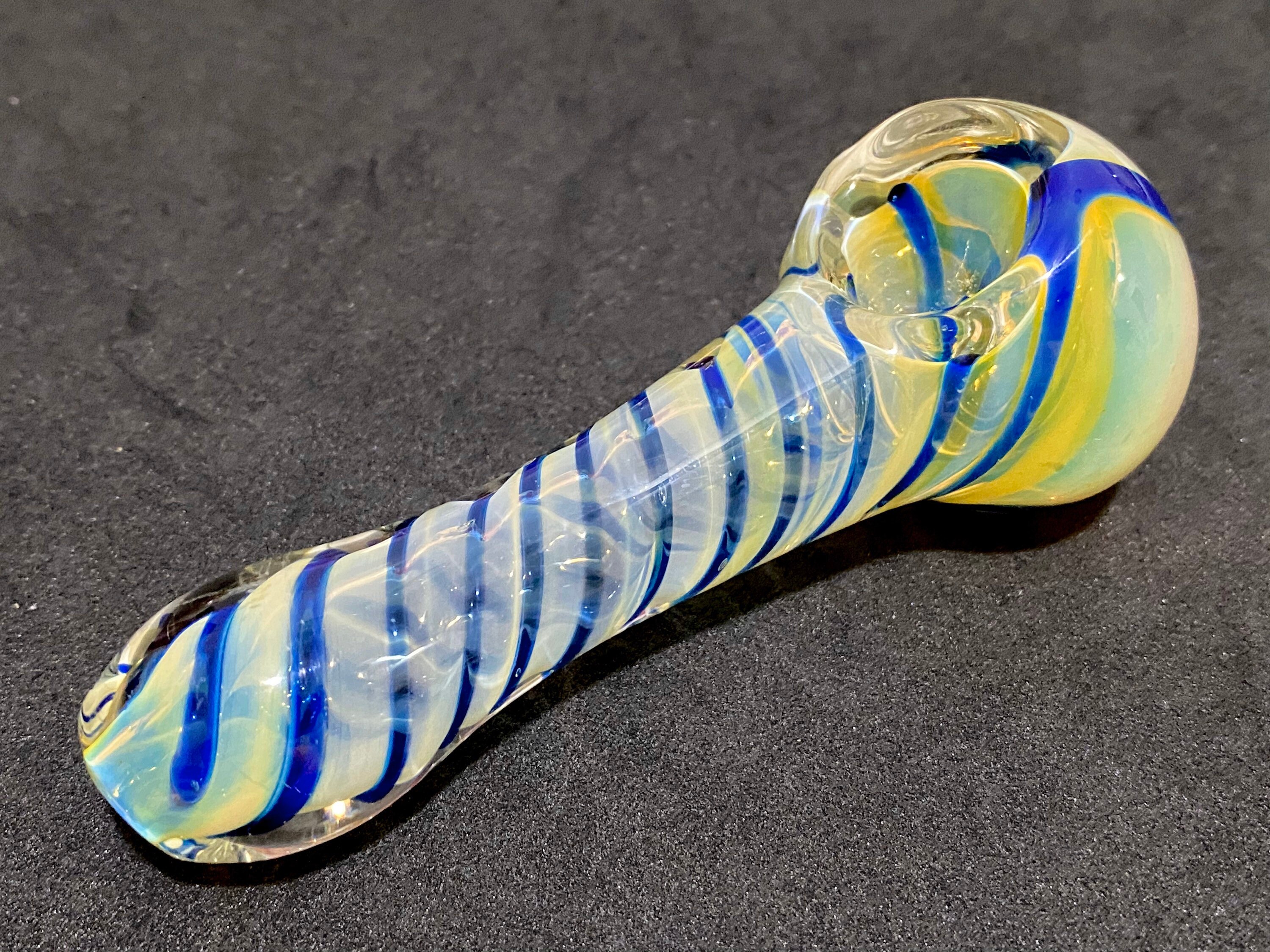 Diamond Clear Glass Pipes High Quality Glass Pipes Etsy