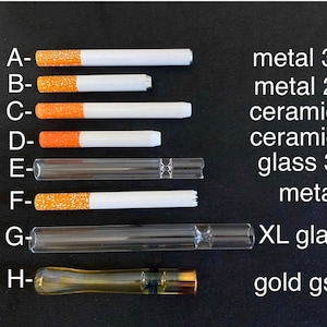 One hitter collection, one hitter pipe , glass pipes , metal pipes , ceramic one hitter