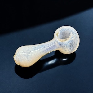 Hand Blown Pinky Glass Pipes, Collectible Glass Spoon