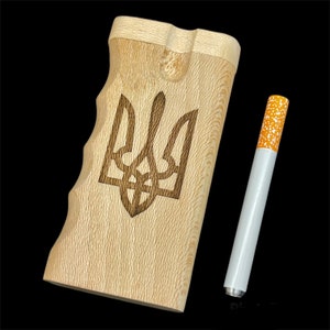 Dugout One Hitter Box, abrigo de madeira com gravura personalizada