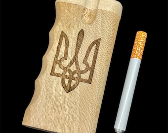 Dugout One Hitter Box, Wooden Dugout With Custom Engraving