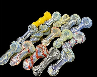 Mystery Glass Pipes, Hand Blown Cute Glass Pipe
