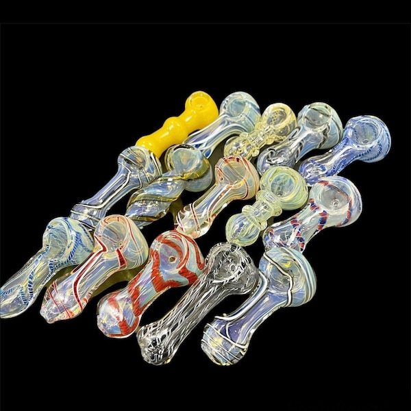 Mystery Glass Pipes, Hand Blown Cute Glass Pipe