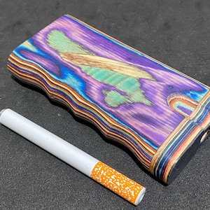 Dugout with One Hitter , Traditional Wooden Dugout with Grip .