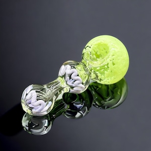 Cute Glass Pipes, Unique Collectible Glass Pipe, Colored Glass