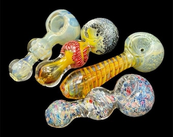 Mystery Glass Pipes, High Quality Colored Glass Pipe