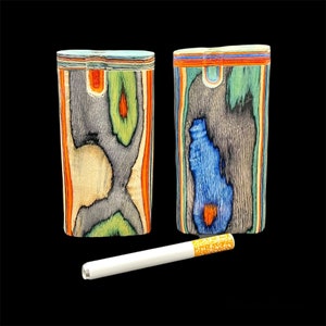 Dugout with One Hitter, Traditional Rainbow Wooden Dugout