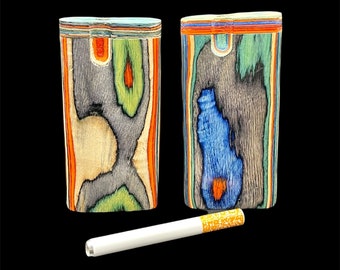 Dugout with One Hitter, Traditional Rainbow Wooden Dugout