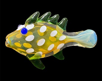 Pipe in vetro One Hitter Fish, pipe in vetro Animal, pipe Chillum