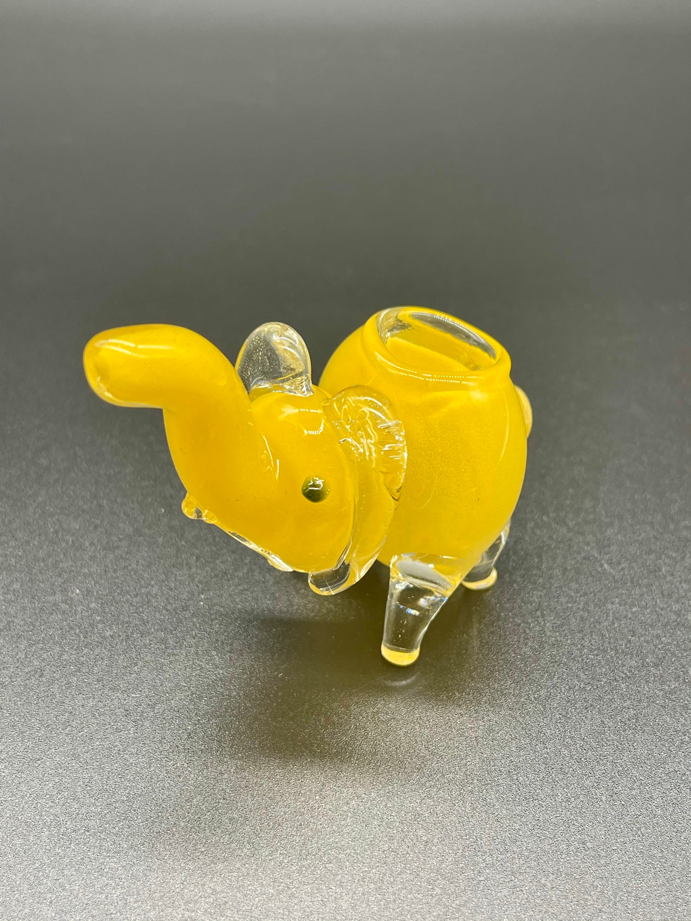 ミニエレファントガラスパイプ、ユニークなガラス喫煙パイプ - Etsy 日本
