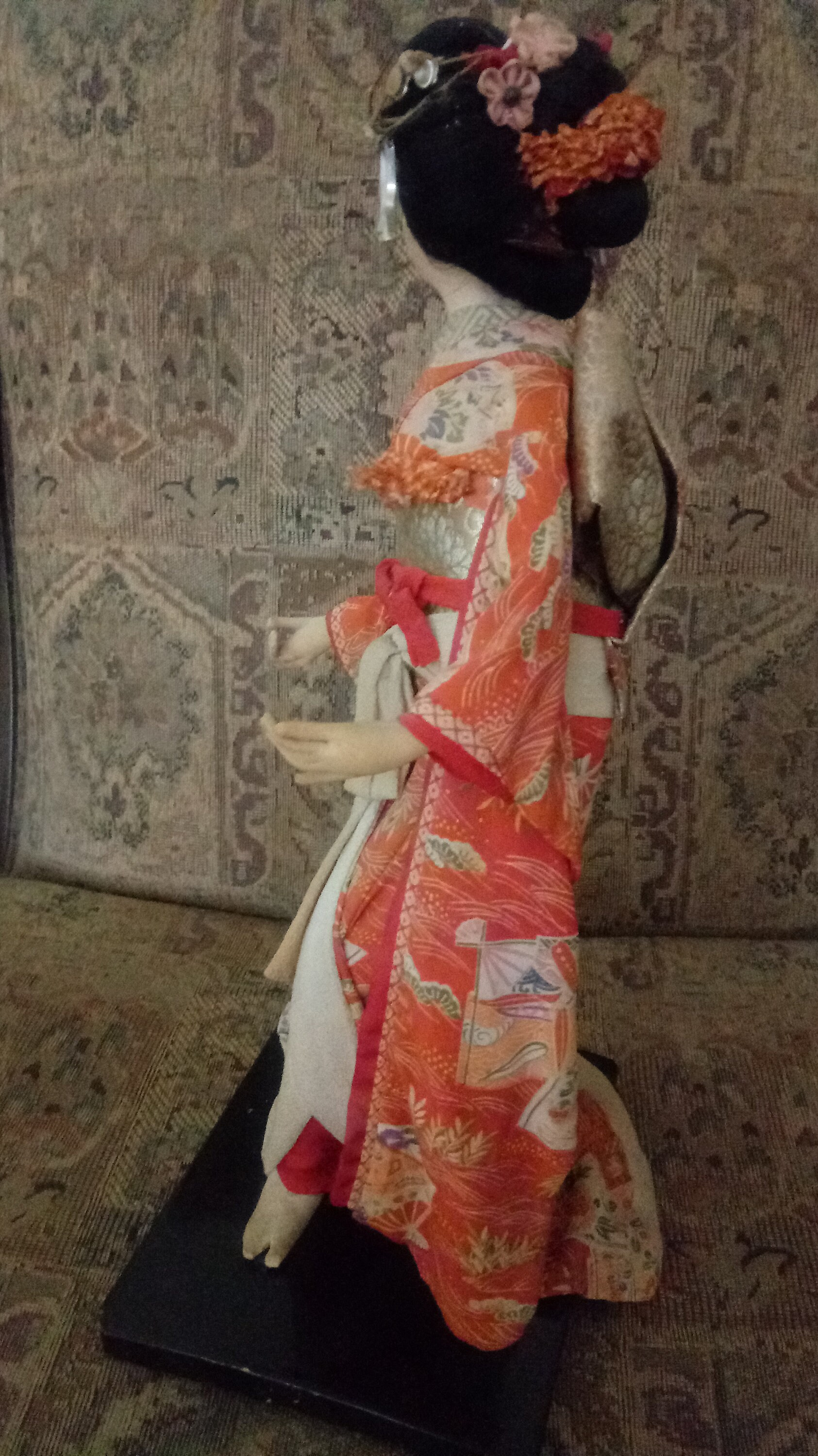 Vintage Japanese Geisha Nishi Kabuki Doll 15in tall 6x7 | Etsy