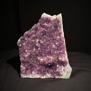 RAW AMETHYST, in its parent rock, Collection Stone, birthstone of the month of February. Amethyst, birthstone of February, Rough.