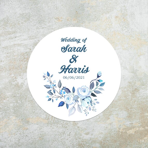 Personalised labels for favours