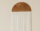 Bohemian Wall Art- fiber wall art- wall hanging- wall decor- wall art- large wall hanging- white