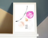 Abstract Watercolor Art- Wall Art- Abstract Print- *DIGITAL DOWNLOAD* | blueaugustine