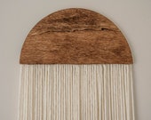 Bohemian Wall Art- fiber wall art- wall hanging- wall decor- wall art- large wall hanging- beige