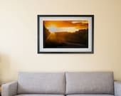 Sunset Photograph- Wall Art- Photography- *DIGITAL DOWNLOAD* | blueaugustine