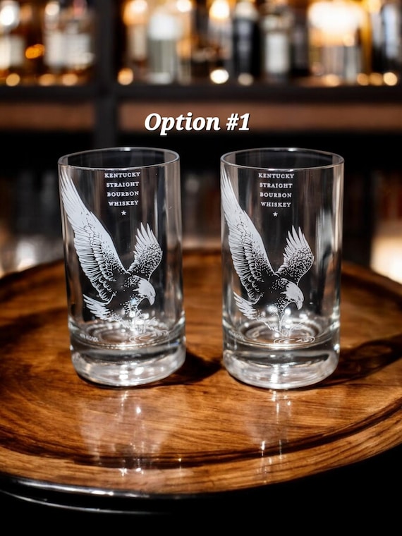 Eagle rare bourbon glasses