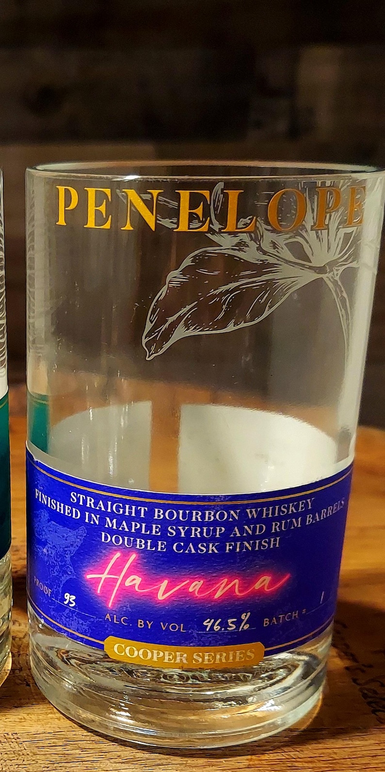 Eagle rare bourbon glasses Penelope Havana