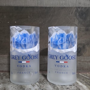 Eagle rare bourbon glasses Set of 2 Grey Goose
