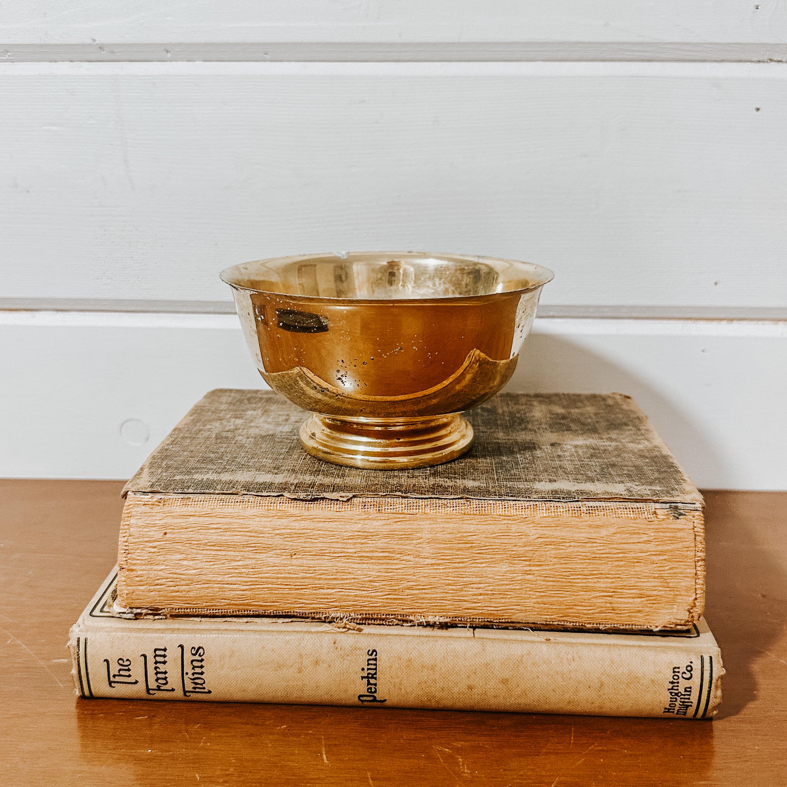 Coupe Sur Piédestal En Céramique Ornée D'or - Motif Tulipe, Très Belle