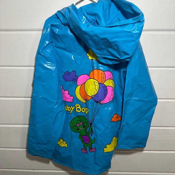 Vintage 90s Barney Rain Jacket Rain Coat | 1992 B… - image 6