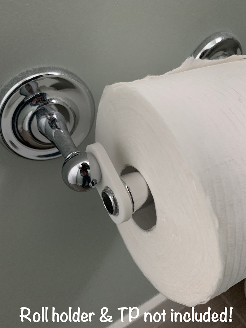 Toilet Paper Roll Holder Extender/extension for Mega Rolls Etsy