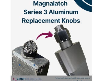 Magnalatch V3 / Series 3 Replacement Top Pull / Replacement Knob Aluminum Cap / Pool Gate Latch Replacement / Squirrel Proof!