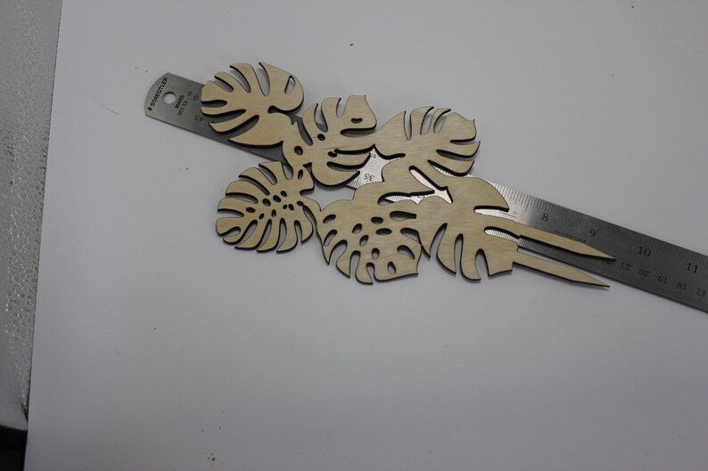 Monstera Swiss Cheese Plant Potted Plant Trellis 3 Sizes Etsy