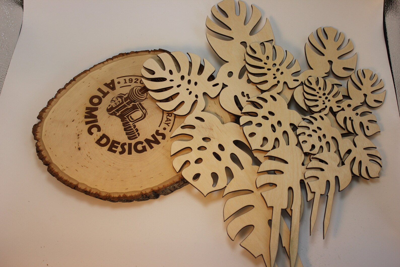 Monstera Swiss Cheese Plant Potted Plant Trellis 3 Sizes Etsy