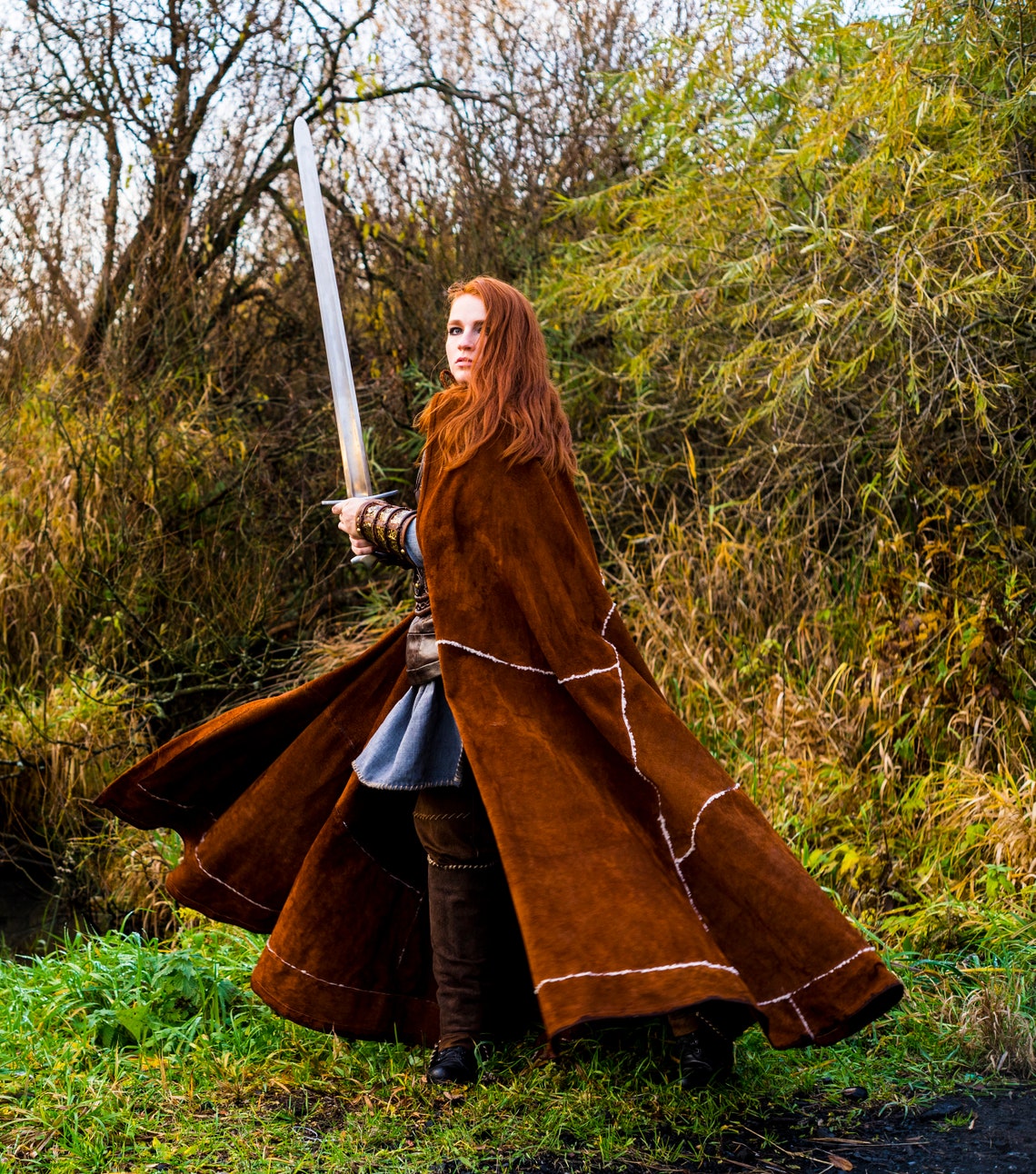 Leather Cloak Cloak Armor. Inspired by the cloak of the | Etsy