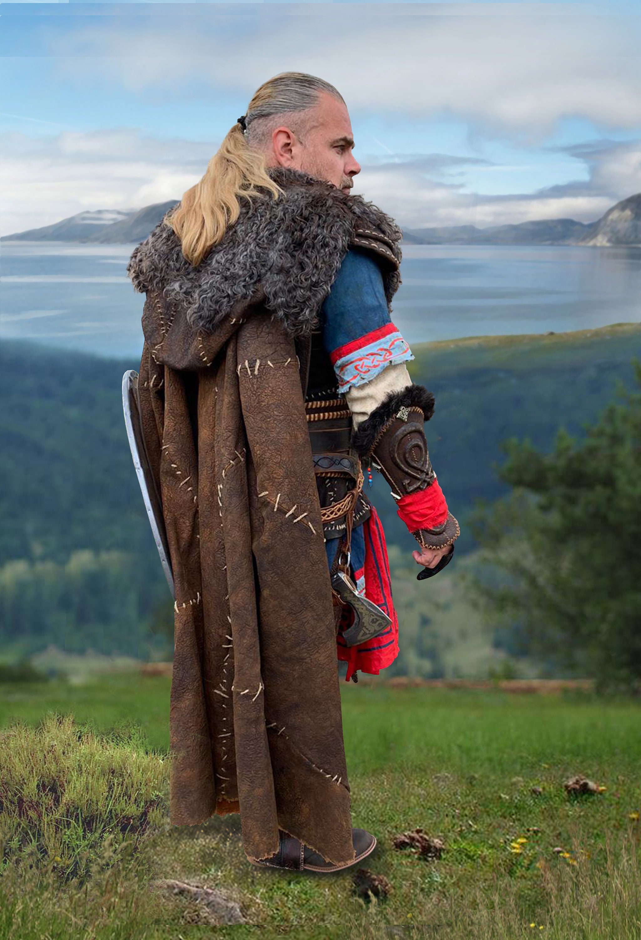 Eyvor's armor cosplay unisex Valhalla Viking costume Etsy