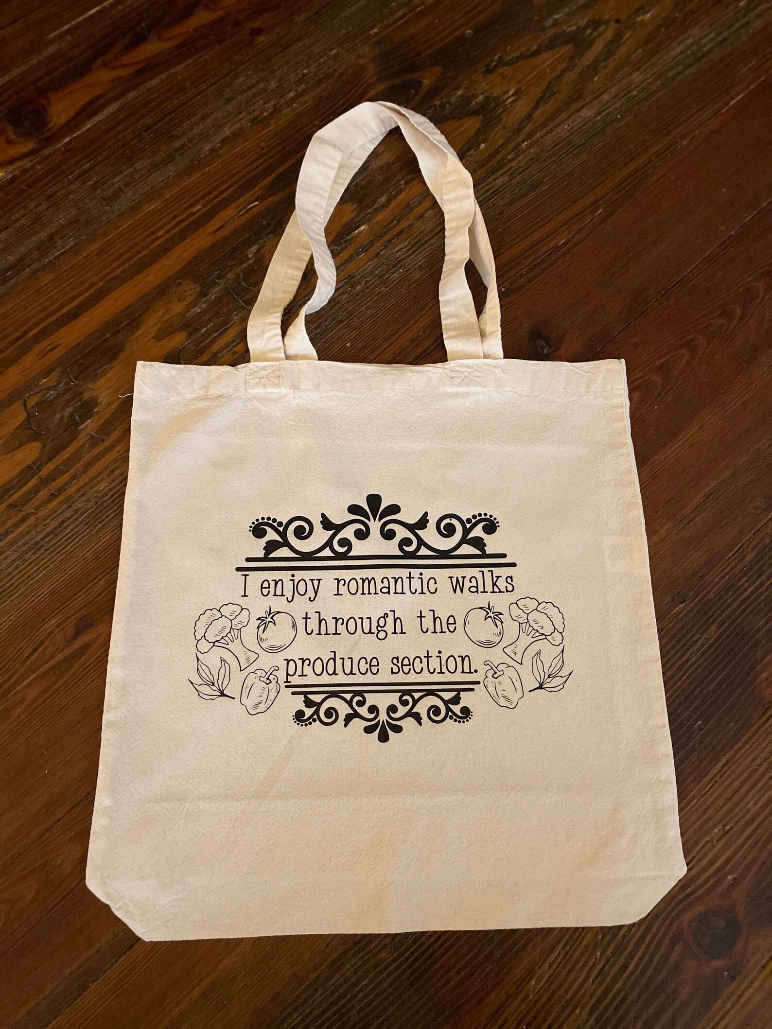 Market Sayings Set of 5 Reusable Grocery Totes Etsy