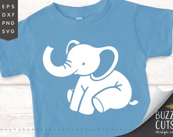 Download Sitting Elephant Svg Etsy