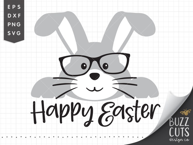 Download Clip Art Svg Dxf Png Easter Cut File Clip Art Bunny Face Bunny Glasses Easter Bunny With Glasses Boy Easter Kids Easter Rabbit With Glasses Art Collectibles