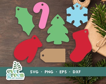 Christmas gift tag svg, Christmas tags svg, gift tag template, gift tag bundle, Christmas tags png, Christmas gift wrap svg cut files