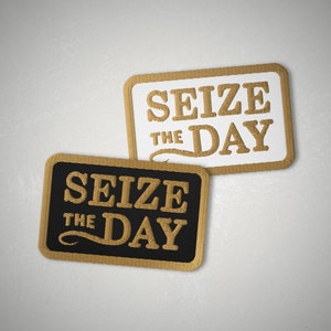 Seize the Day embroidered patch, Newsies Musical, Fansies, Theatre Gift, King of New York