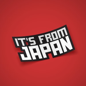 It&#39;s From Japan - Be More Chill Sticker, Broadway Show, Musical Theater, Squip, Joe Iconis, Laptop Decal, Phone Sticker