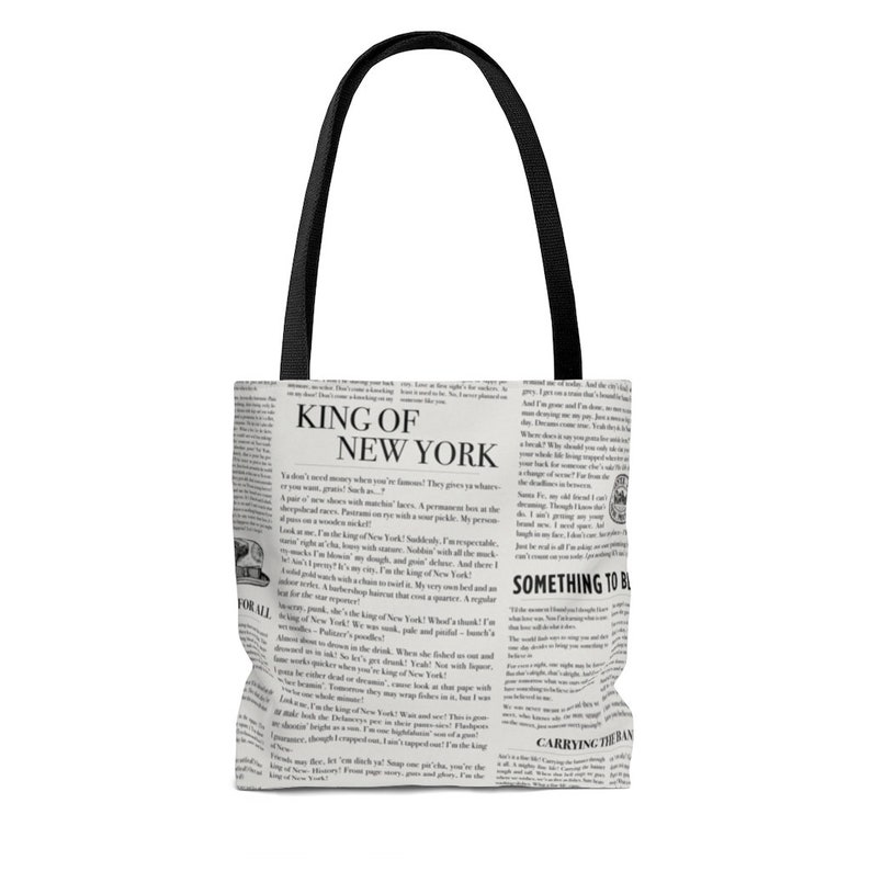 Newsies Tote Bag, Seize the Day, King of New York, Newsies Musical Broadway, Fansies, Theatre Gift image 6