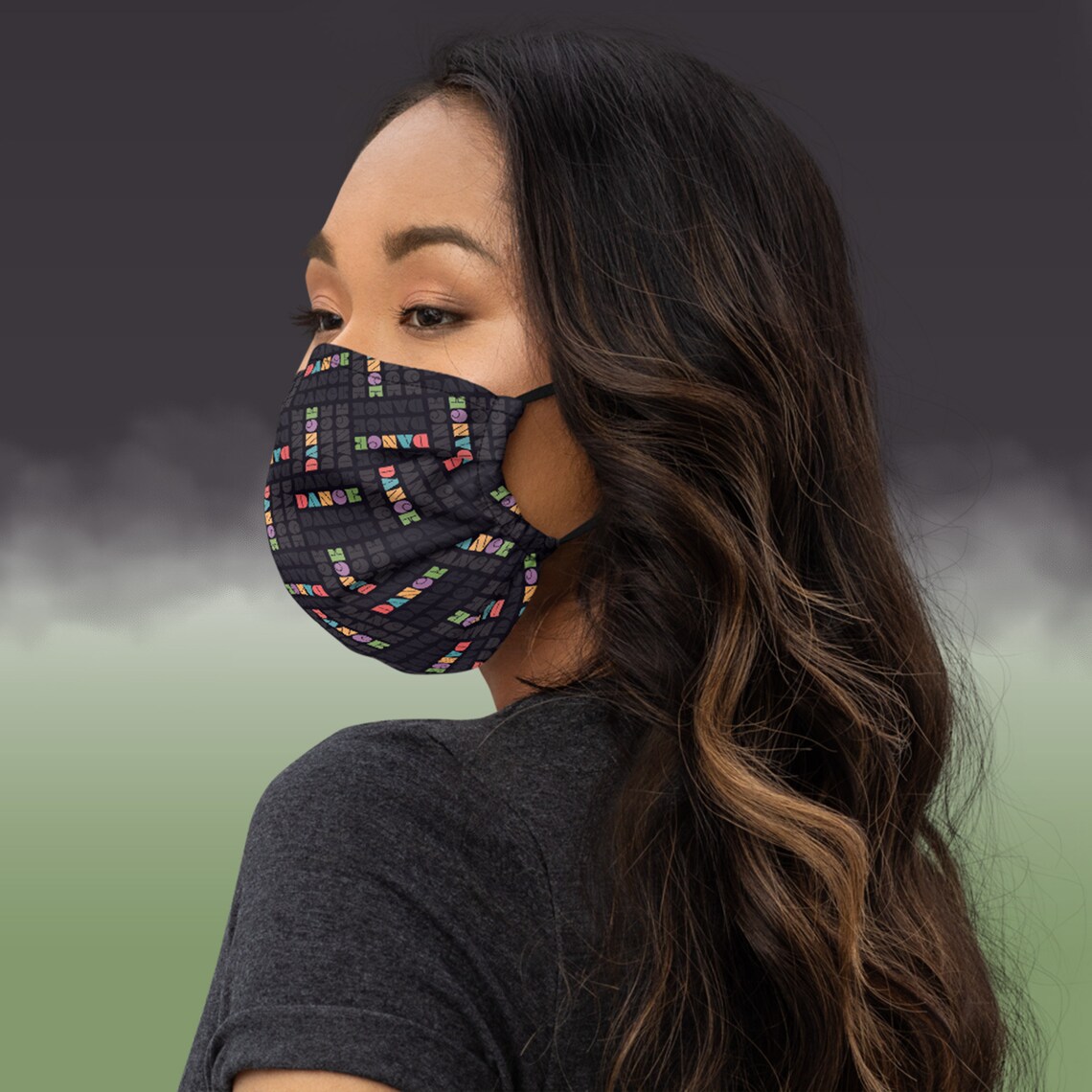 DANCE Face Mask Broadway Musical Theater Performer Dancer Etsy