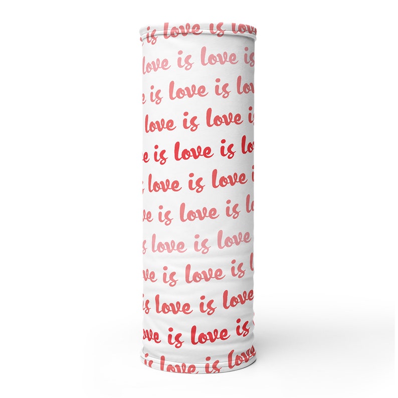 Love is Love Neck Gaiter Linmanuel Miranda Quote Pride Etsy