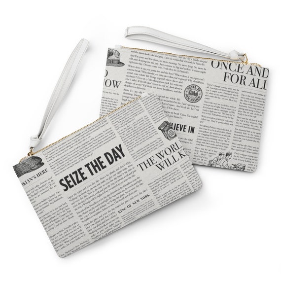 Newsies Clutch Bag Seize the Day Broadway Musical Theater - Etsy