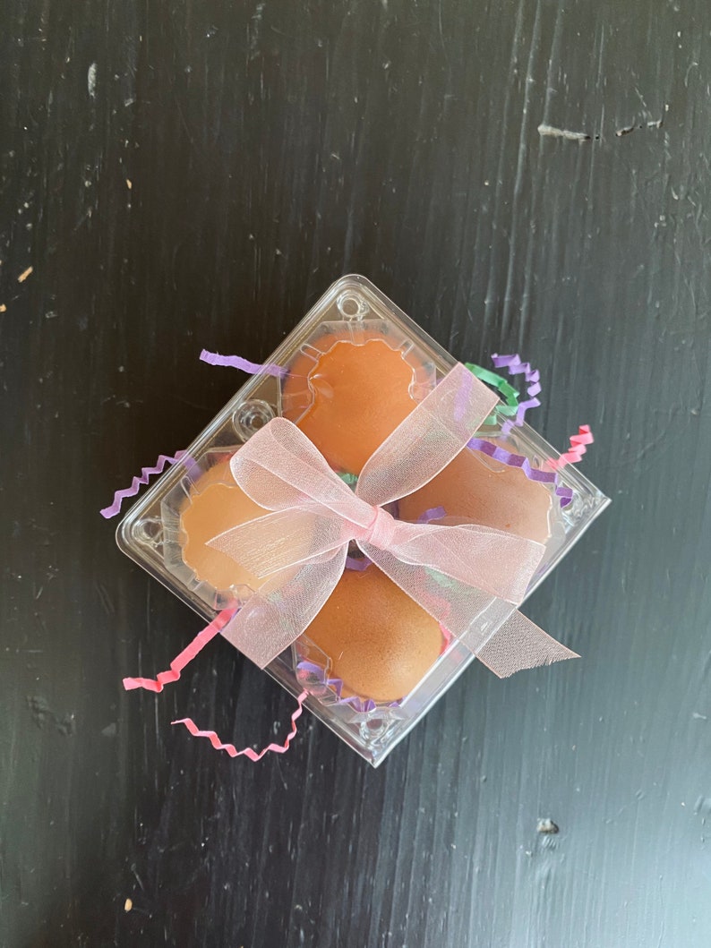 Clear Egg Cartons Set of 15 Holds Four Eggs Square Etsy