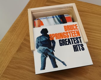 Juego de 4 posavasos de madera de Bruce Springsteen